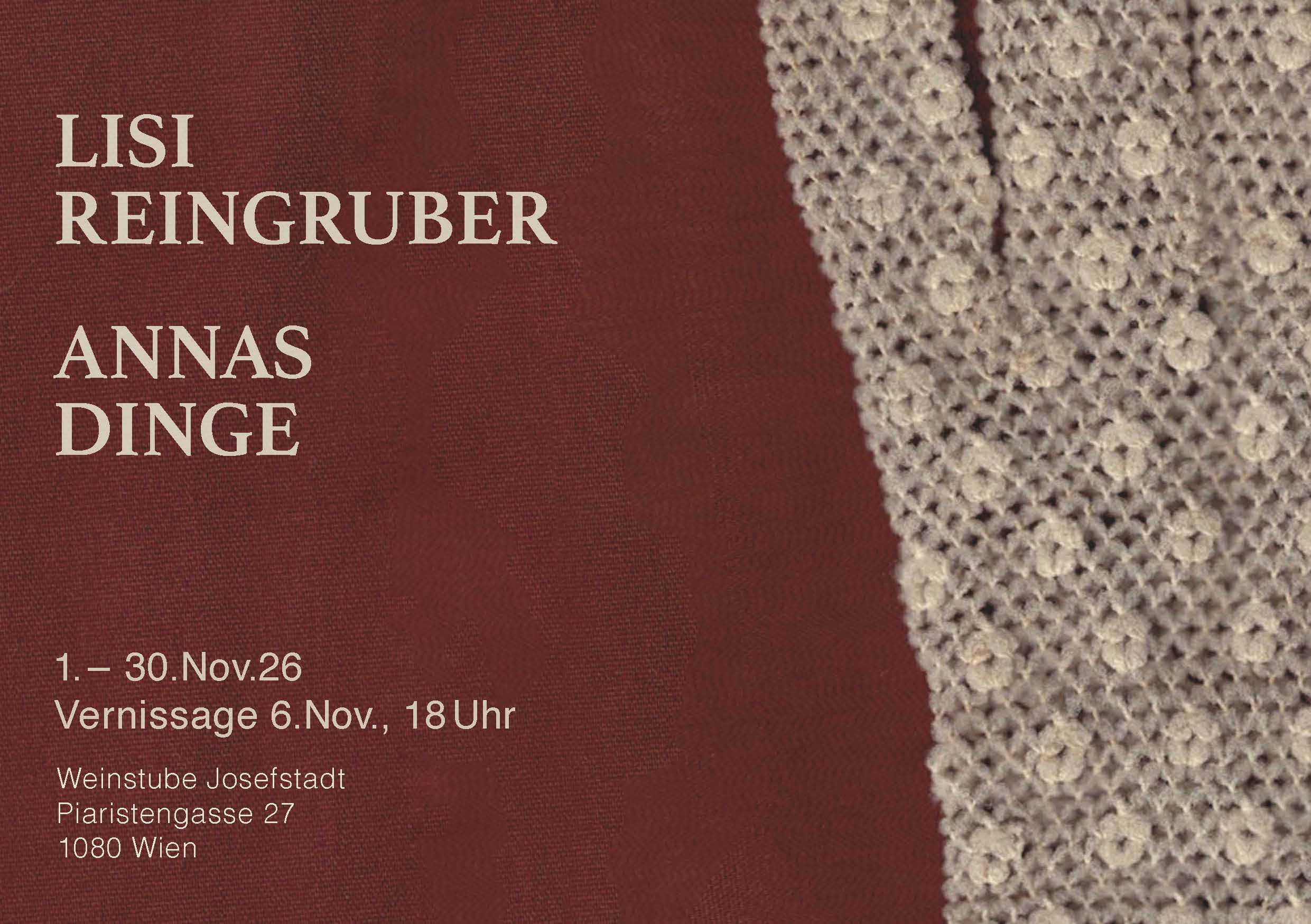 Ausstellung Lisi Reingruber